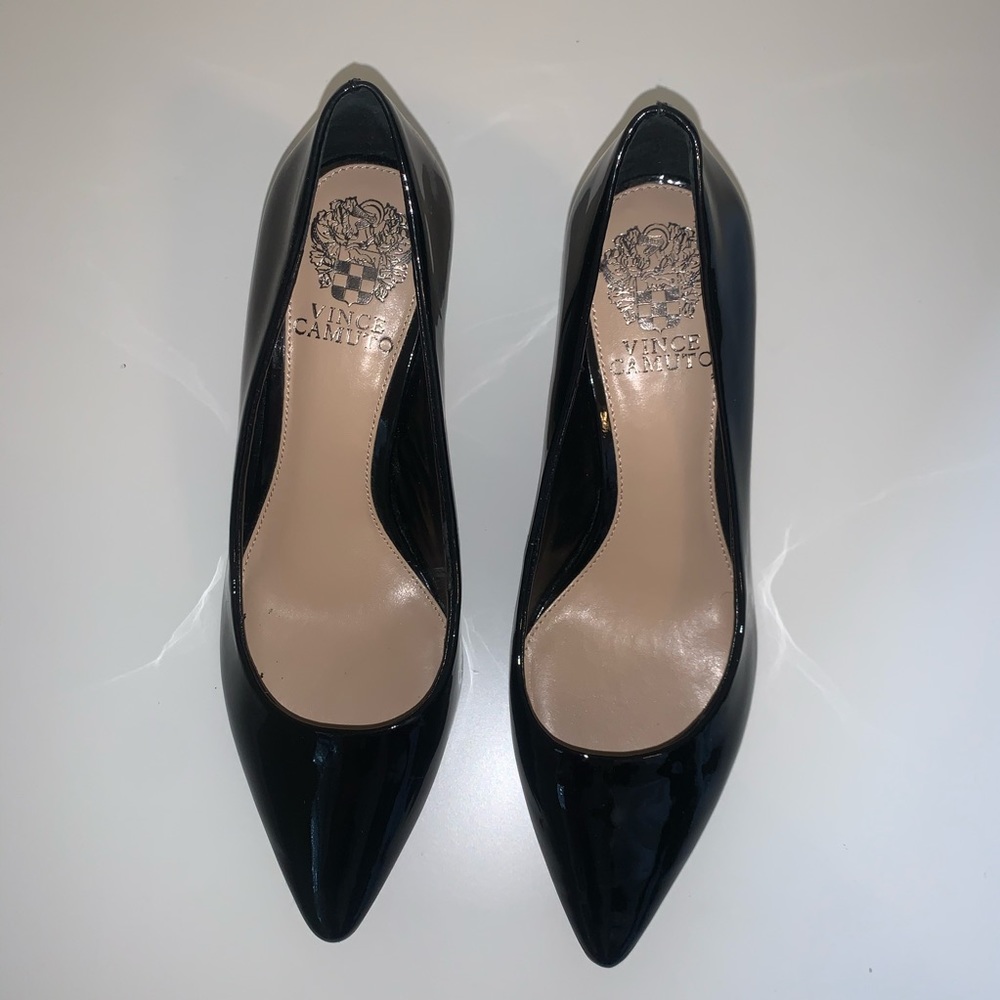 Vince Camuto Goldie Patent Leather Pump